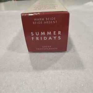 NWOT Summer Fridays Dream Lip Oil - warm beige